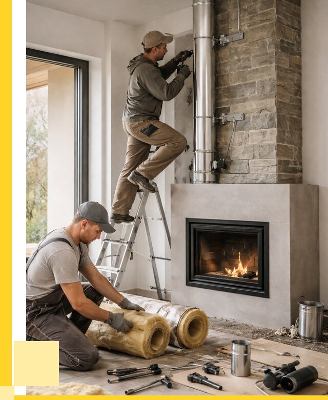 Монтаж дымоходов для каминов в Улане-Удэ от 15365 р. ЭриданЛнд