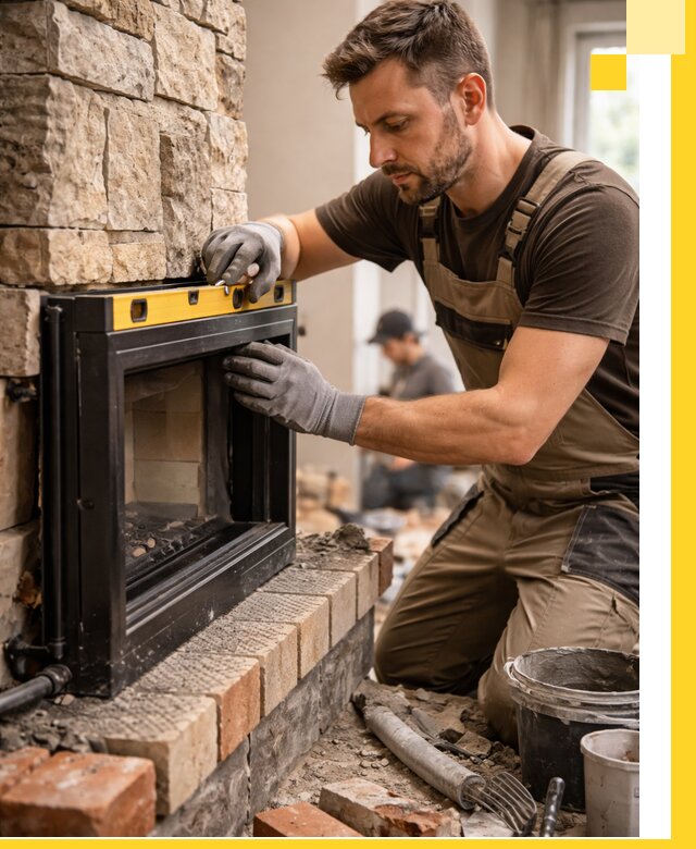 Дровяные камины под ключ в Улане-Удэ: монтаж, обустройство