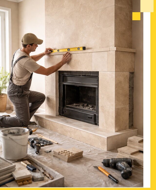 Установка и монтаж каминов в частном доме под ключ в Улане-Удэ