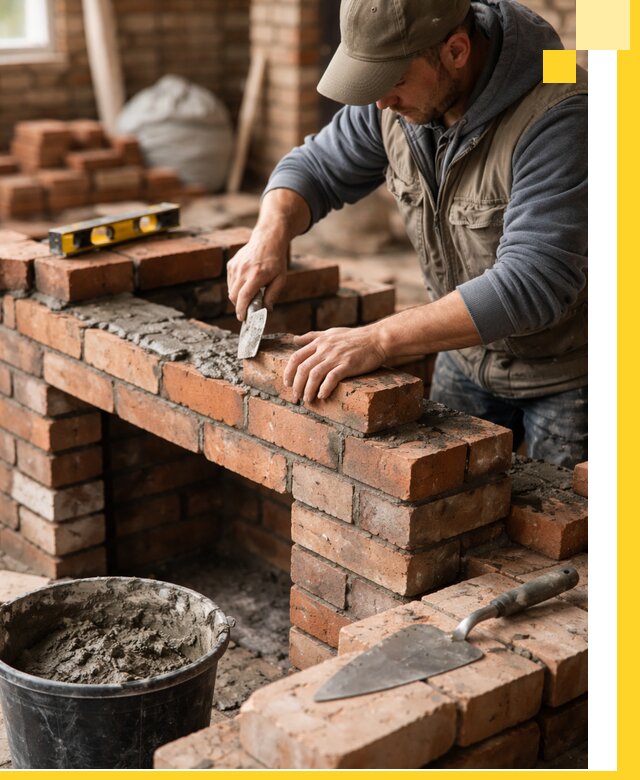 Кладка каминов под ключ в Улане-Удэ профессиональная отделка и монтаж