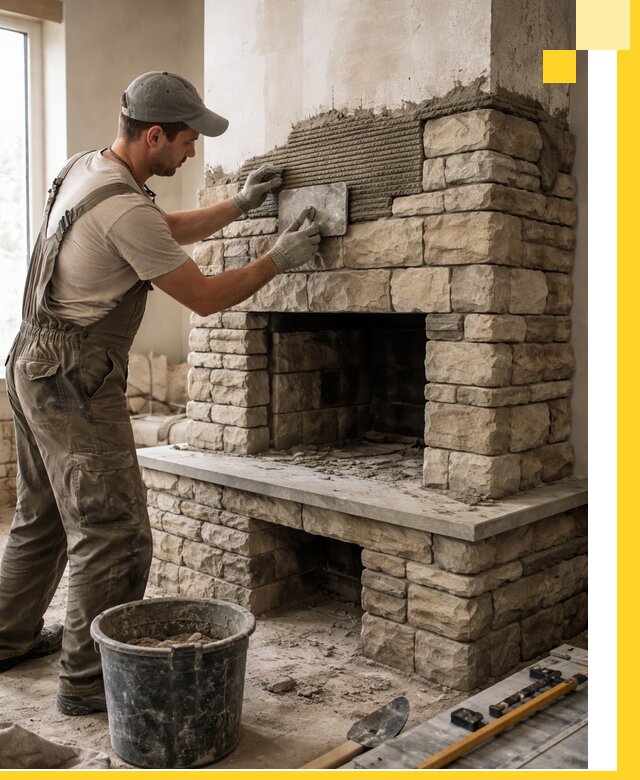 Строительство каминов под ключ в Улане-Удэ от проектирования до монтажа