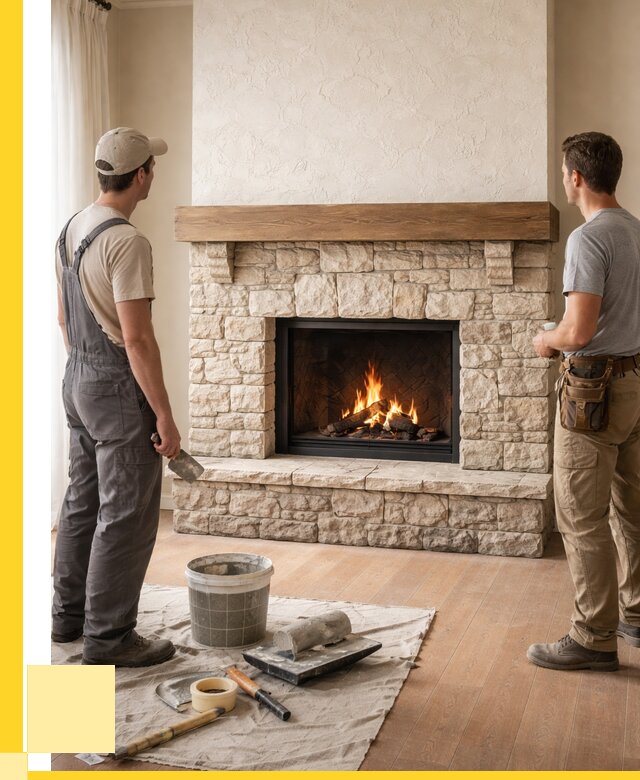 Отделка каминов в Улане-Удэ от 6658 р. под ключ | ЭриданЛнд