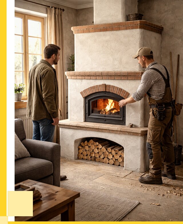 Печи камины в Улане-Удэ: кирпичные, изразцовые от 61458 р. | ЭриданЛнд