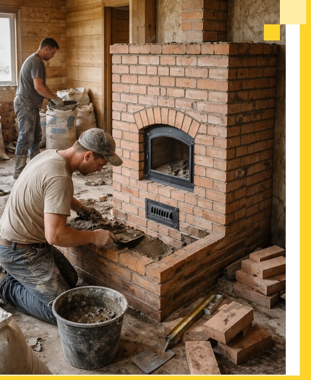 Профессиональное строительство печей в Улане-Удэ под ключ