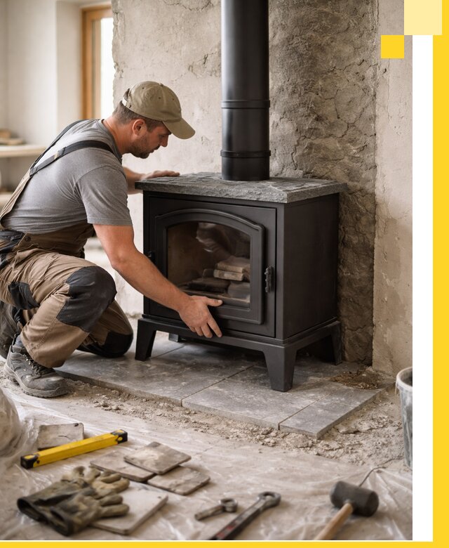 Профессиональный монтаж печей и каминов в Улане-Удэ под ключ