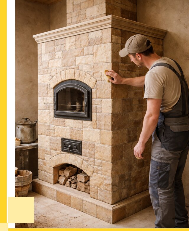 Облицовка печей в Улане-Удэ от 4609 р. под ключ | ЭриданЛнд