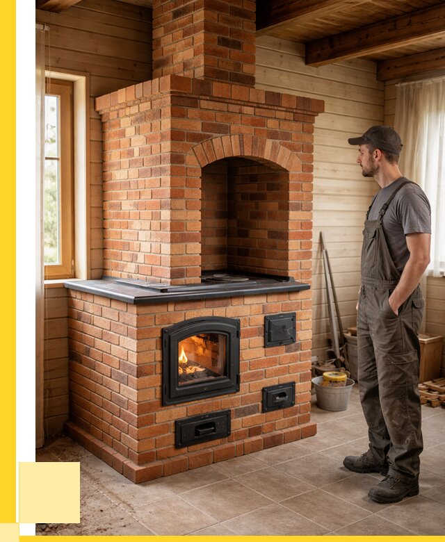 Кирпичные печи в Улане-Удэ: купить от 153645 р. | ЭриданЛнд