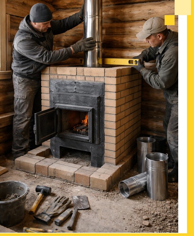 Проектирование, изготовление и установка банных печей в Улане-Удэ