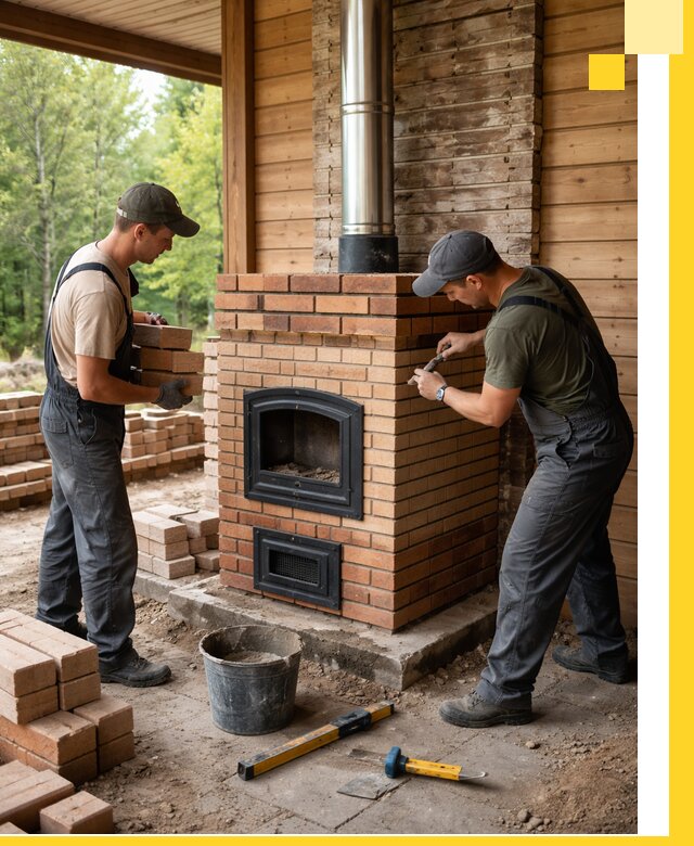 Производство и установка дачных печей под ключ в Улане-Удэ