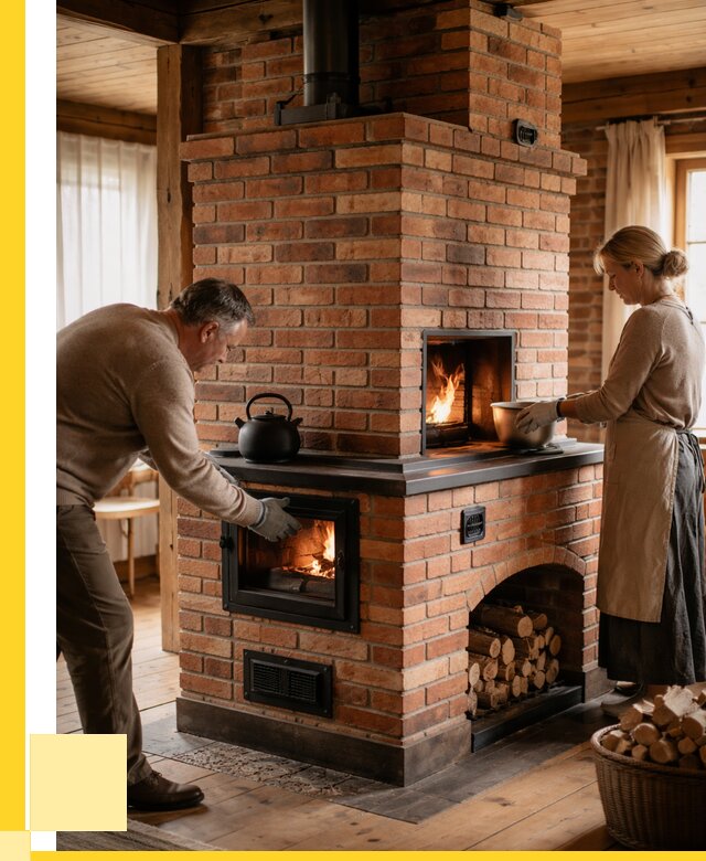 Печи для загородного дома под ключ в Улане-Удэ от 81944 р. | ЭриданЛнд