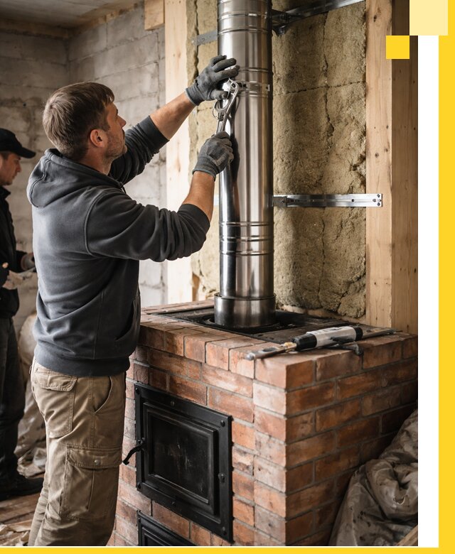 Изготовление и монтаж печей и дымоходов под ключ в Улане-Удэ