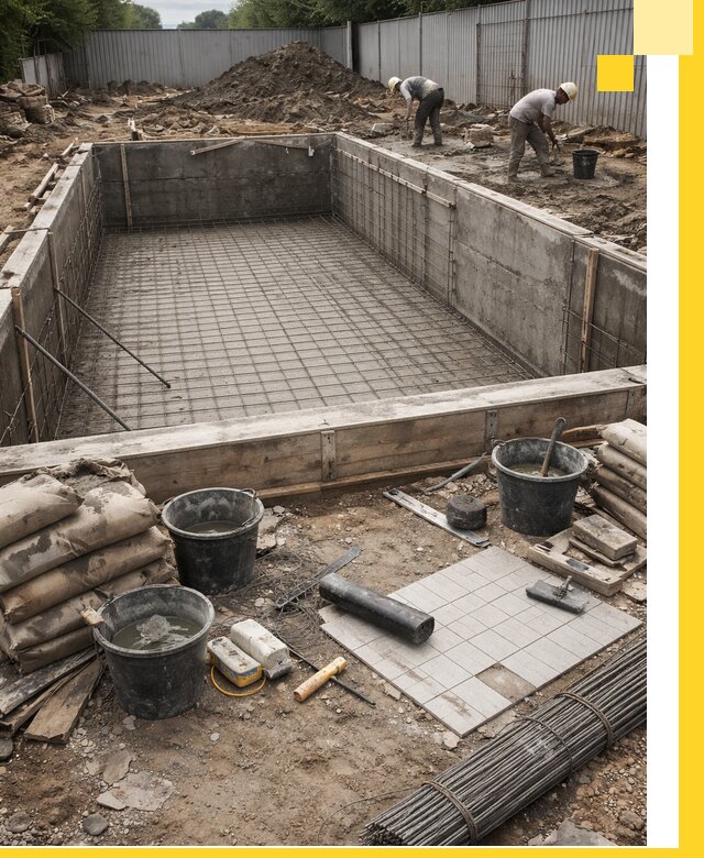 Строительство бассейнов под ключ в Улане-Удэ, дизайн и монтаж