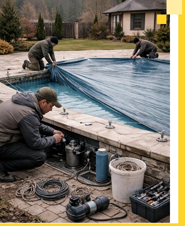 Консервация бассейнов в Улане-Удэ: подготовка к длительному хранению