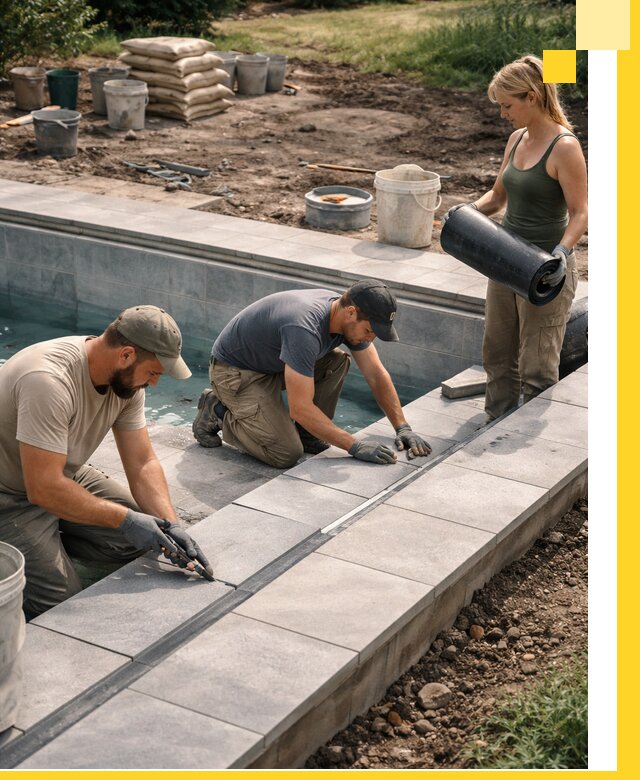 Строительство и монтаж уличных бассейнов под ключ в Улане-Удэ