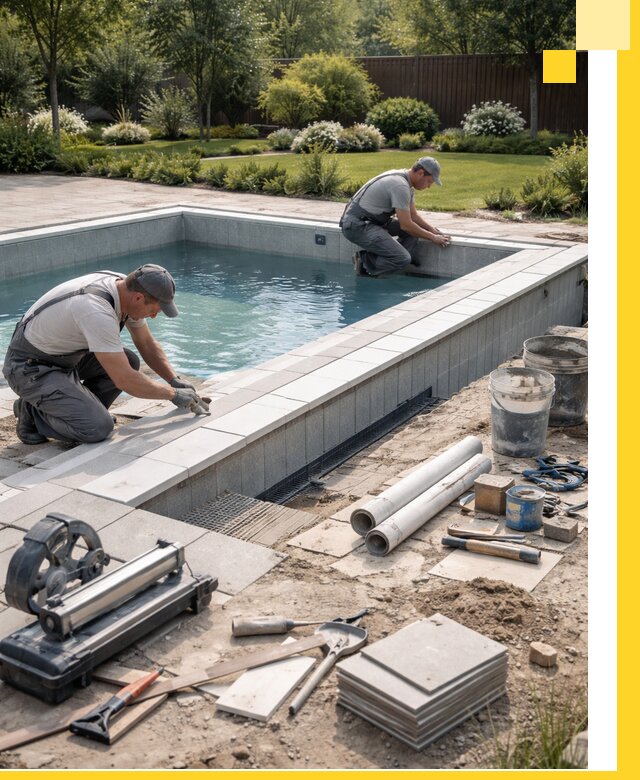 Строительство открытых бассейнов под ключ в Улане-Удэ профессионально