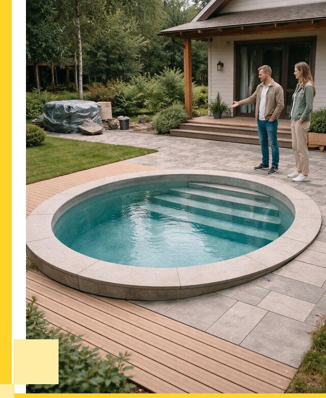 Бассейн на даче под ключ в Улане-Удэ от 204860 р., ЭриданЛнд