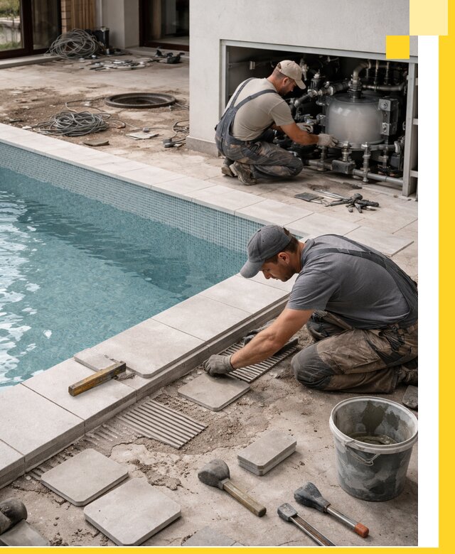 Строительство и монтаж бассейнов в коттедже в Улане-Удэ