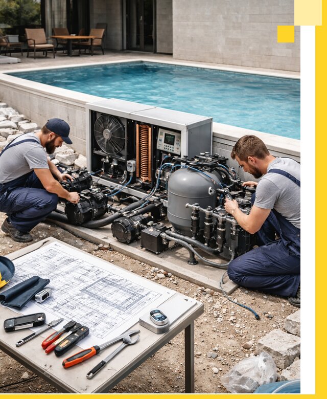 Проектирование и монтаж бассейнов с подогревом в Улане-Удэ