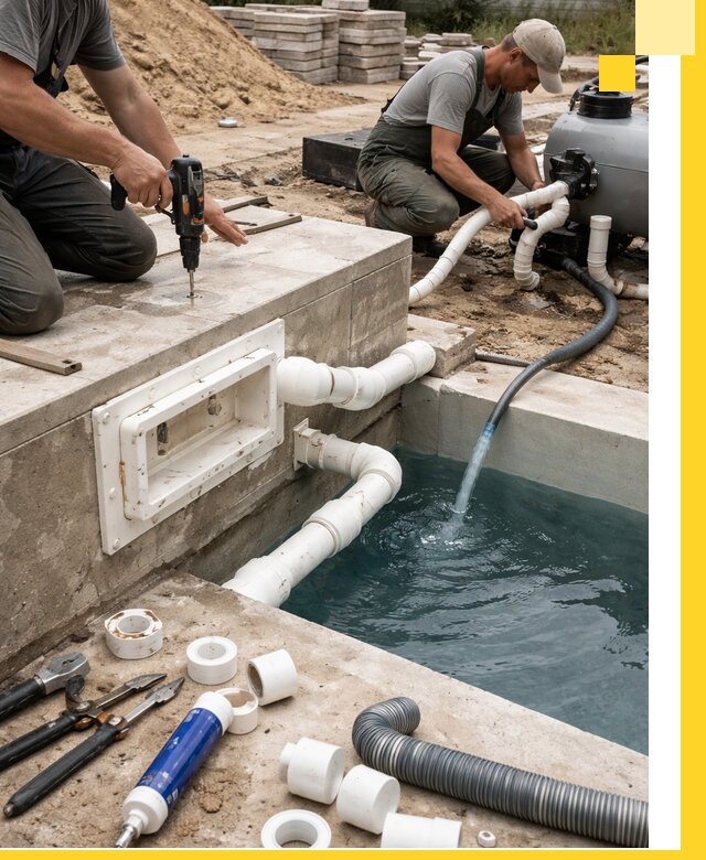 Строительство скиммерных бассейнов под ключ в Улане-Удэ