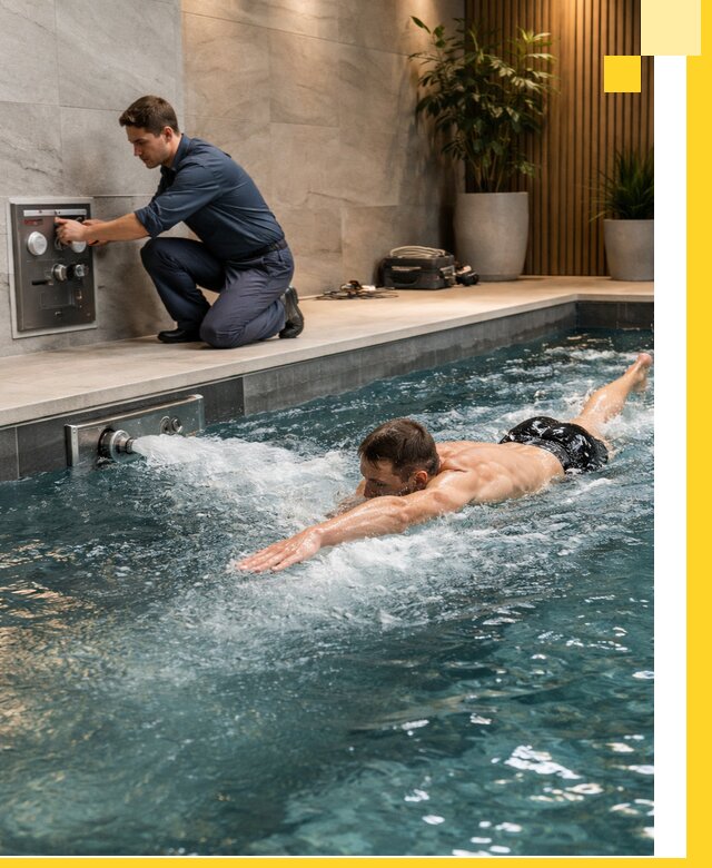 Проектирование и монтаж бассейнов с противотоком в Улане-Удэ