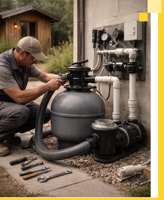 Продажа и монтаж фильтров и насосов для бассейнов в Улане-Удэ