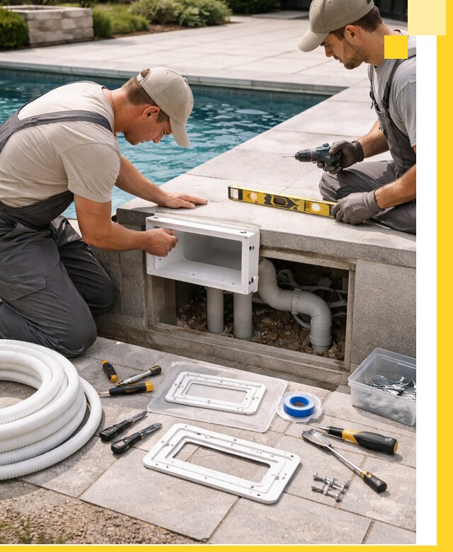 Поставка и установка скиммеров для бассейнов в Улане-Удэ