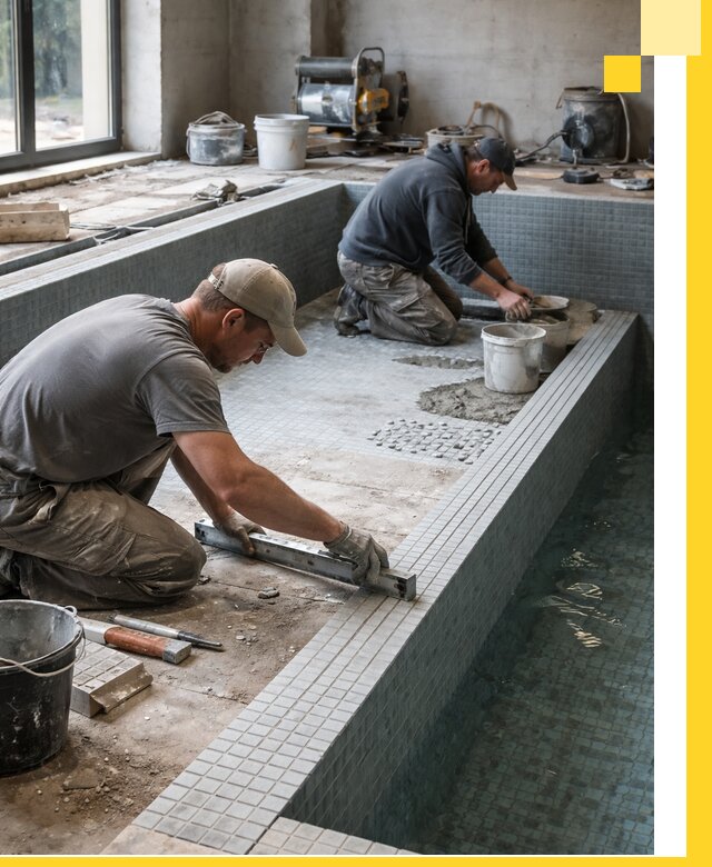 Строительство бассейна в частном доме в Улане-Удэ под ключ