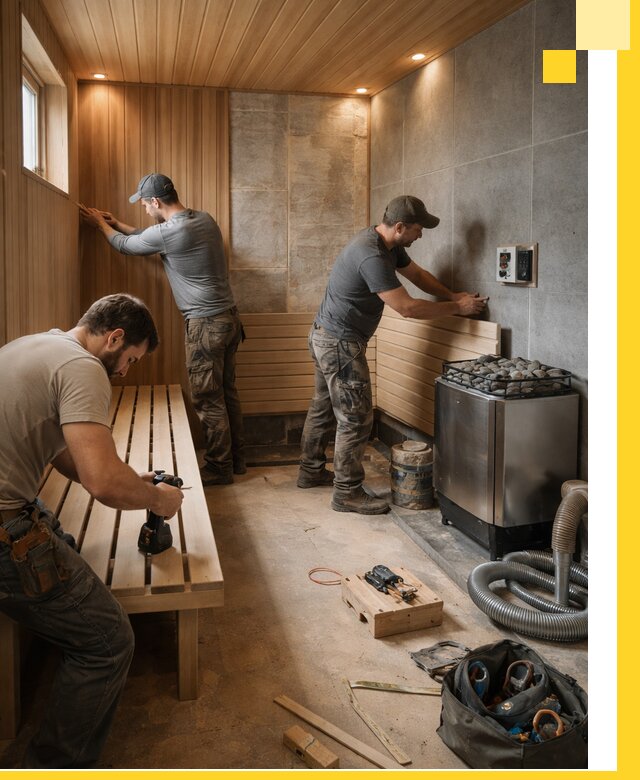 Сауны под ключ в Улане-Удэ, проектирование, строительство, отделка