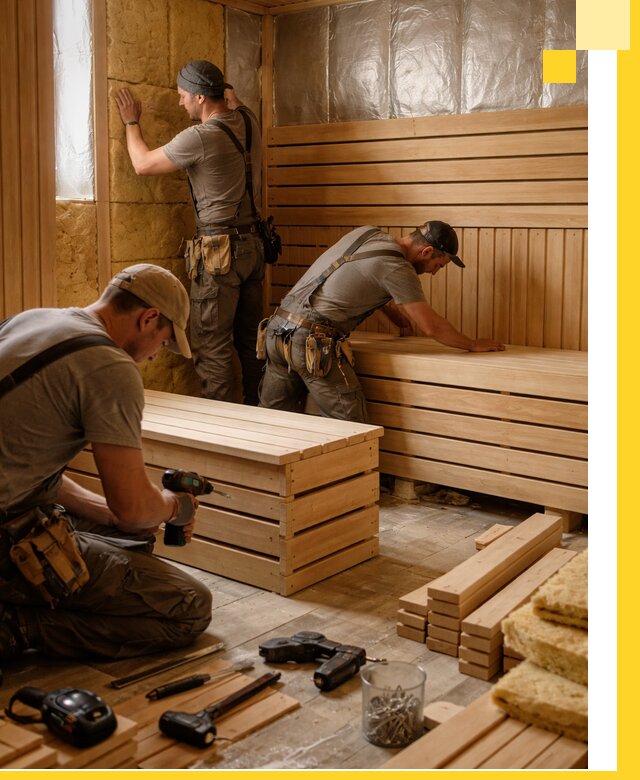 Профессиональное строительство саун под ключ в Улане-Удэ