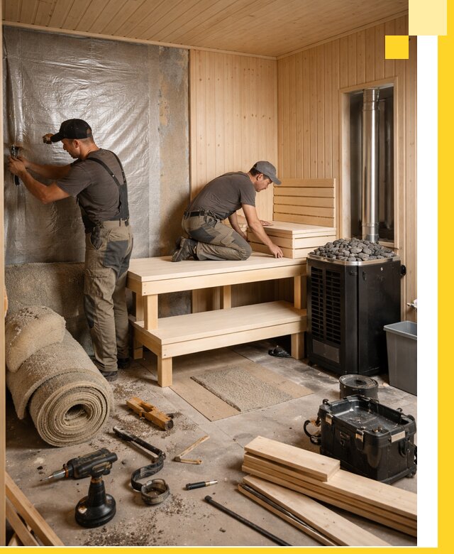 Проекты саун под ключ в Улане-Удэ дизайн и строительство