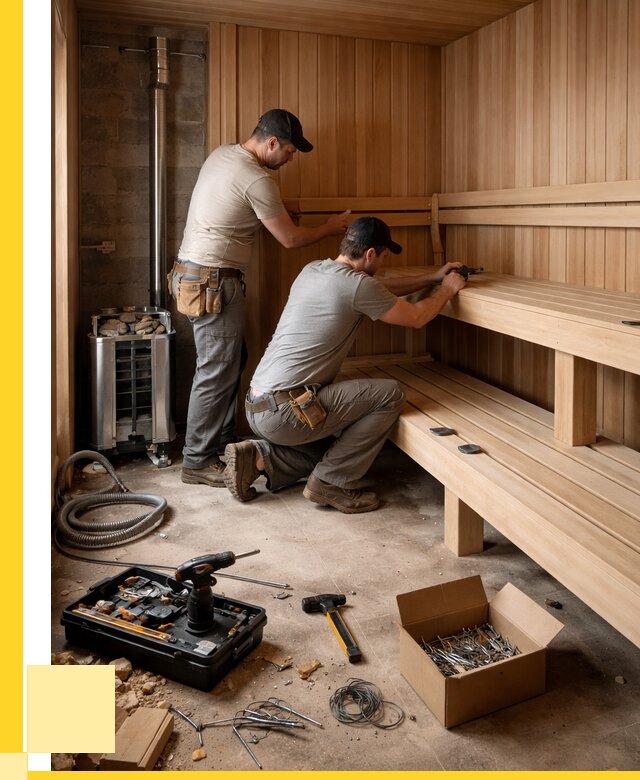 Монтаж саун под ключ в Улане-Удэ от 122916 р. | ЭриданЛнд