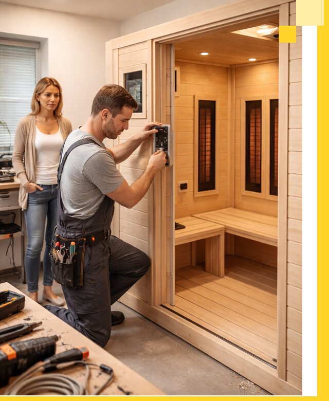 Инфракрасные сауны под ключ в Улане-Удэ продажа и установка