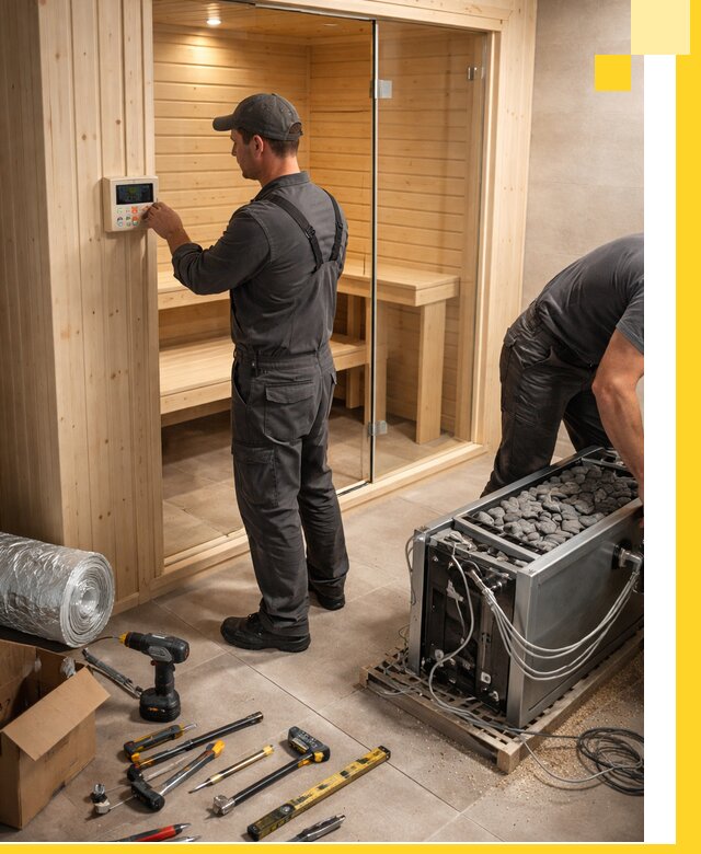 Поставка, установка и монтаж электрических саун в Улане-Удэ