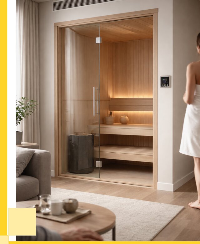 Сауна в квартире под ключ в Улане-Удэ от 122916 р. ЭриданЛнд