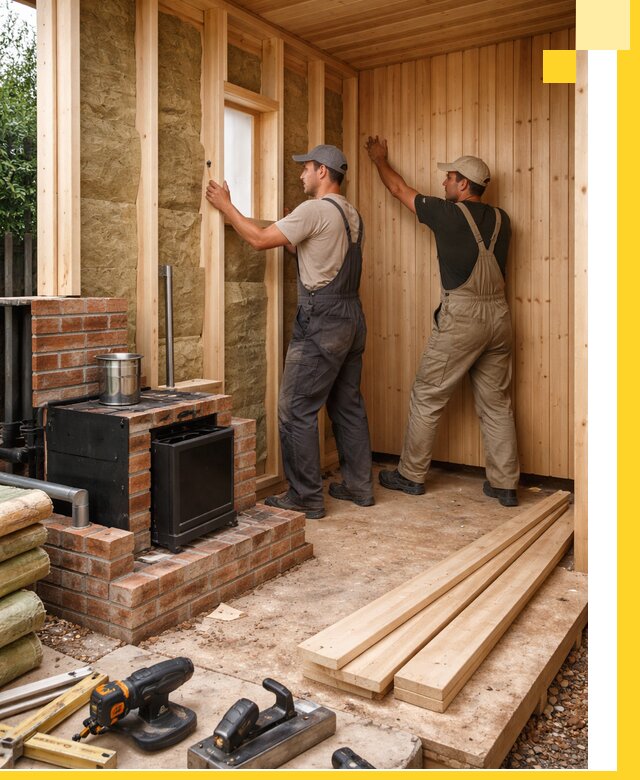 Строительство и установка дачных саун под ключ в Улане-Удэ