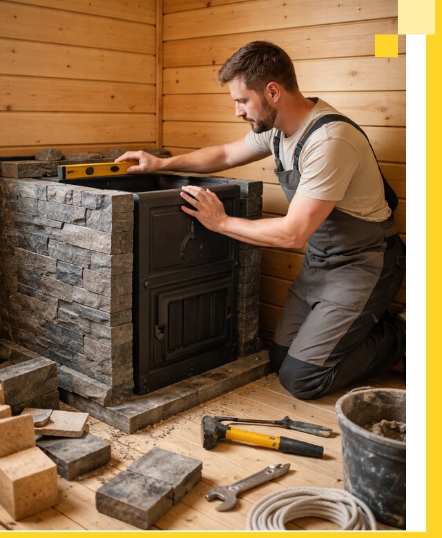 Производство и установка печей для саун под ключ в Улане-Удэ