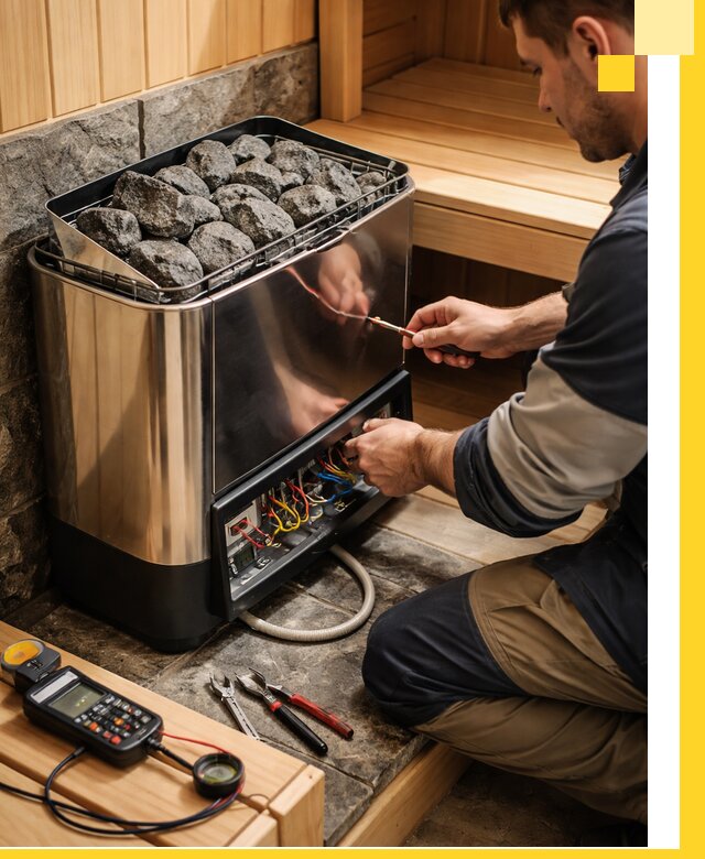 Продажа и установка электрокаменок для саун в Улане-Удэ