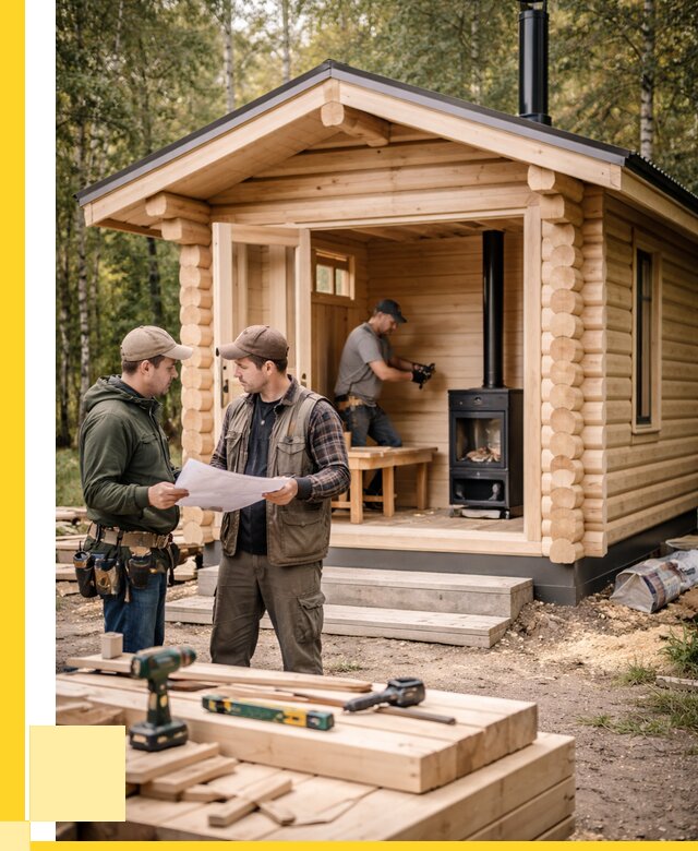 Монтаж бань под ключ в Улане-Удэ — от 204860 р. | ЭриданЛнд