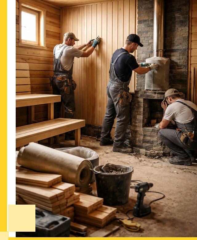 Ремонт бань под ключ в Улане-Удэ от 46094 р. | ЭриданЛнд