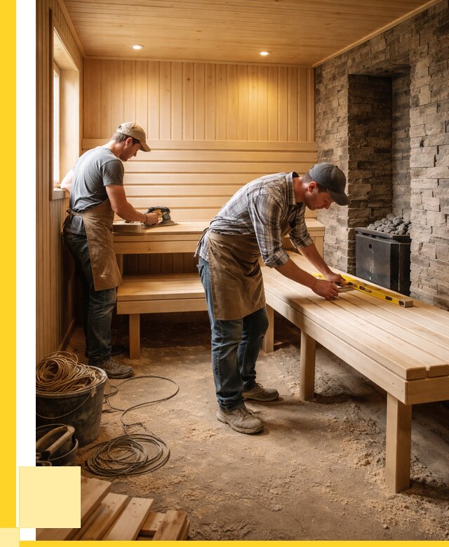 Отделка бани в Улане-Удэ: внутренняя отделка от 3073 р. | ЭриданЛнд