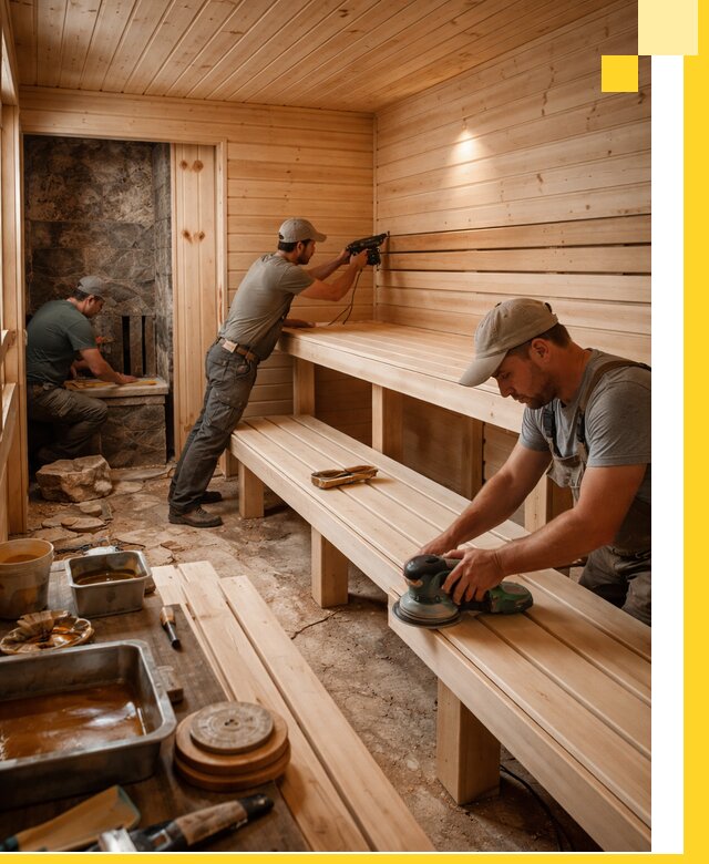 Профессиональная отделка бань в Улане-Удэ под ключ, с гарантией