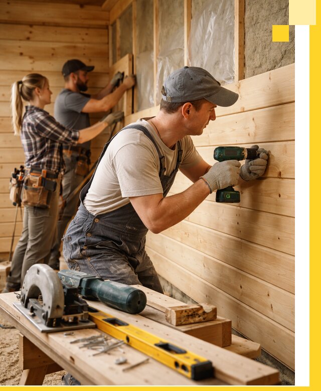 Обшивка бань под ключ в Улане-Удэ: отделка стен и потолков