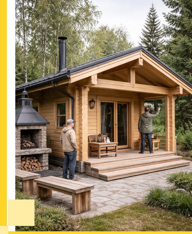 Деревянные бани под ключ в Улане-Удэ от 460935 р. | ЭриданЛнд