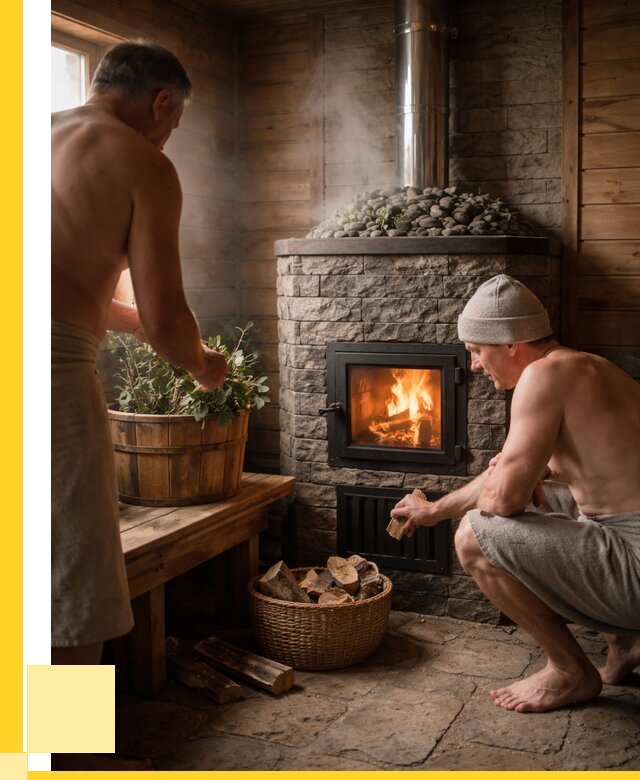 Банные печи под ключ в Улане-Удэ от 46094 р. | ЭриданЛнд кирпичная