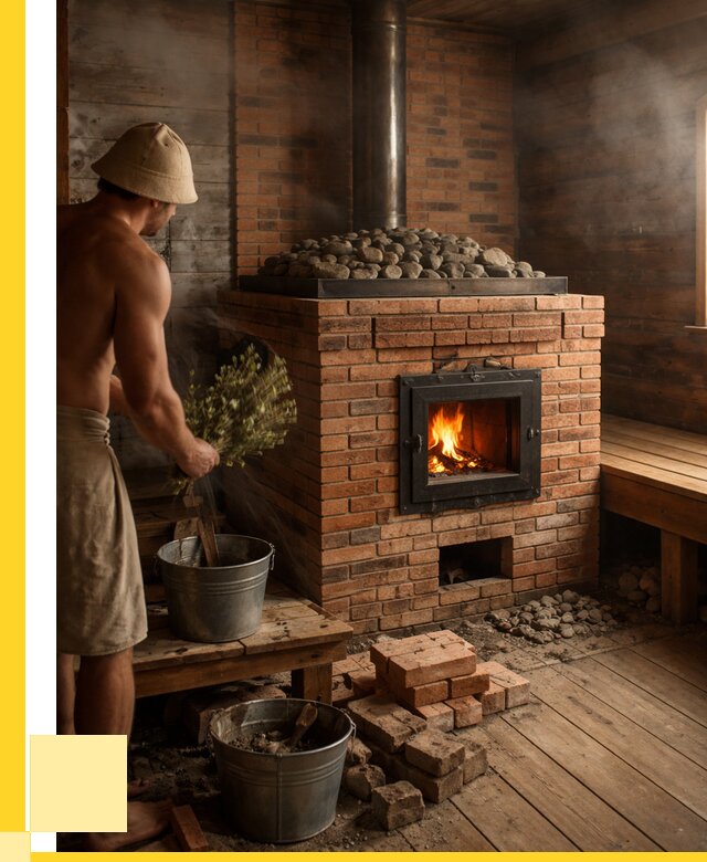 Кирпичные банные печи в Улане-Удэ от 92187 р. | ЭриданЛнд