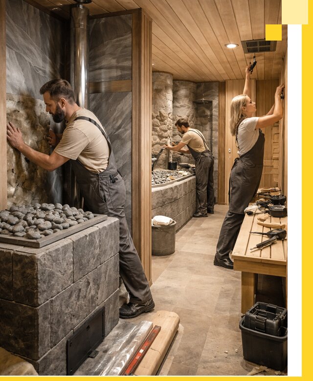 Строительство бань и SPA процедур в Улане-Удэ под ключ и отделкой