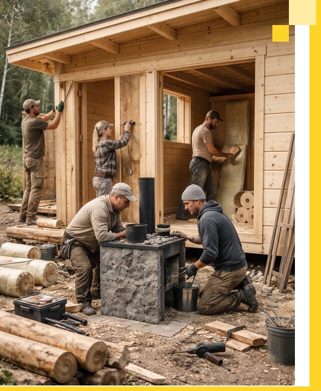 Купить баню под ключ в Улане-Удэ строительство монтаж отделка