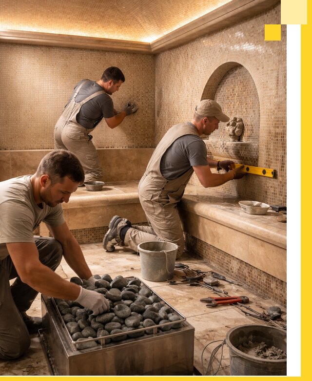 Проектирование и строительство хамама и сауны в Улане-Удэ