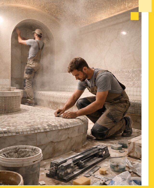 Профессиональный дизайн хамама и SPA под ключ в Улане-Удэ