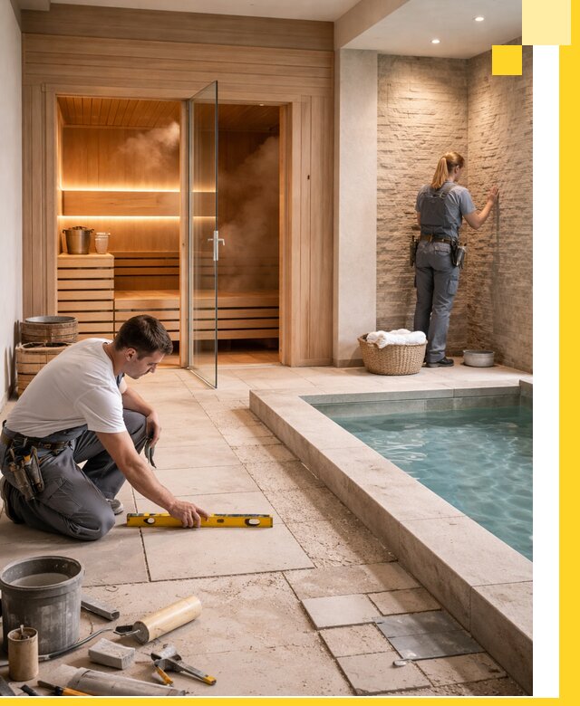 Комплексный дизайн и отделка интерьеров SPA под ключ в Улане-Удэ